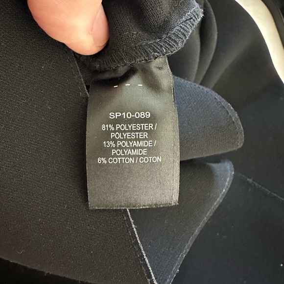 SELF POTRAIT Black Cape Dress  Lace Mini Dress US 10 - Picture 9 of 10